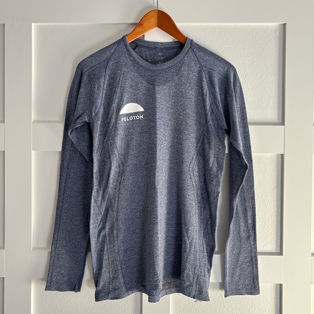 Peloton x Nux Shirt 
GUC
No Size, I bought as a M/L 
*see pit-to-pit measurement